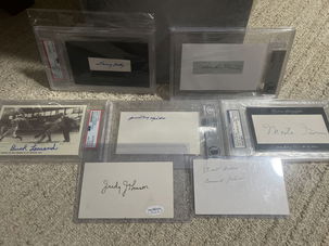 Link preview image for Negro League autographs