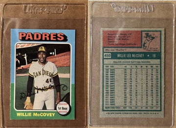 1975 Topps Willie Mc image 1