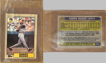 1987 Topps Barry Bon image 1