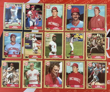 1987 Cincinnati Reds image 2
