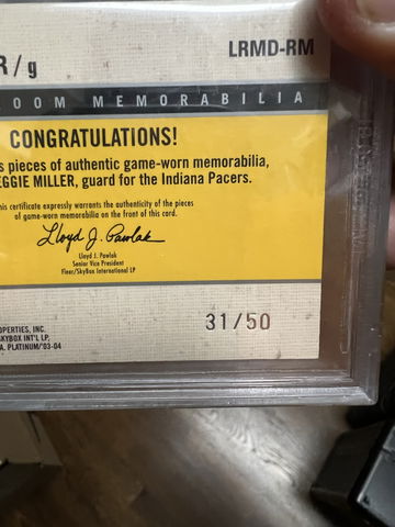 Reggie Miller jersey image 2