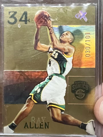 2003-04 Ray Allen E- image 1