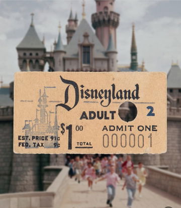 1955 - first Disney image 1