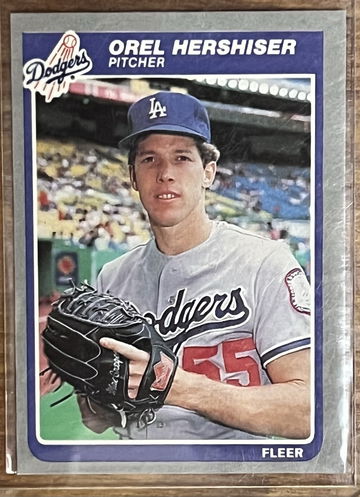 1985 Fleer Orel Hers image 1