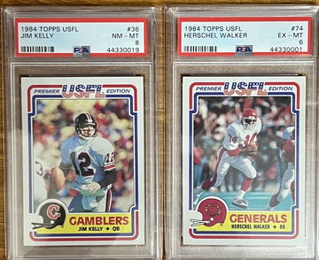 1984 Topps USFL Jim  image 1