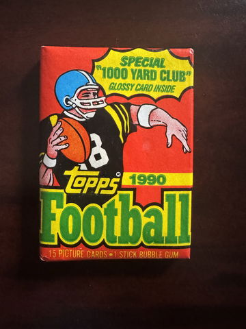 1990 Topps NFL Unope image 2