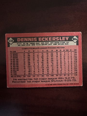 Dennis Eckersley 198 image 2