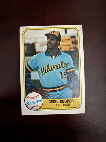 1981 Fleer Cecil Coo image 1