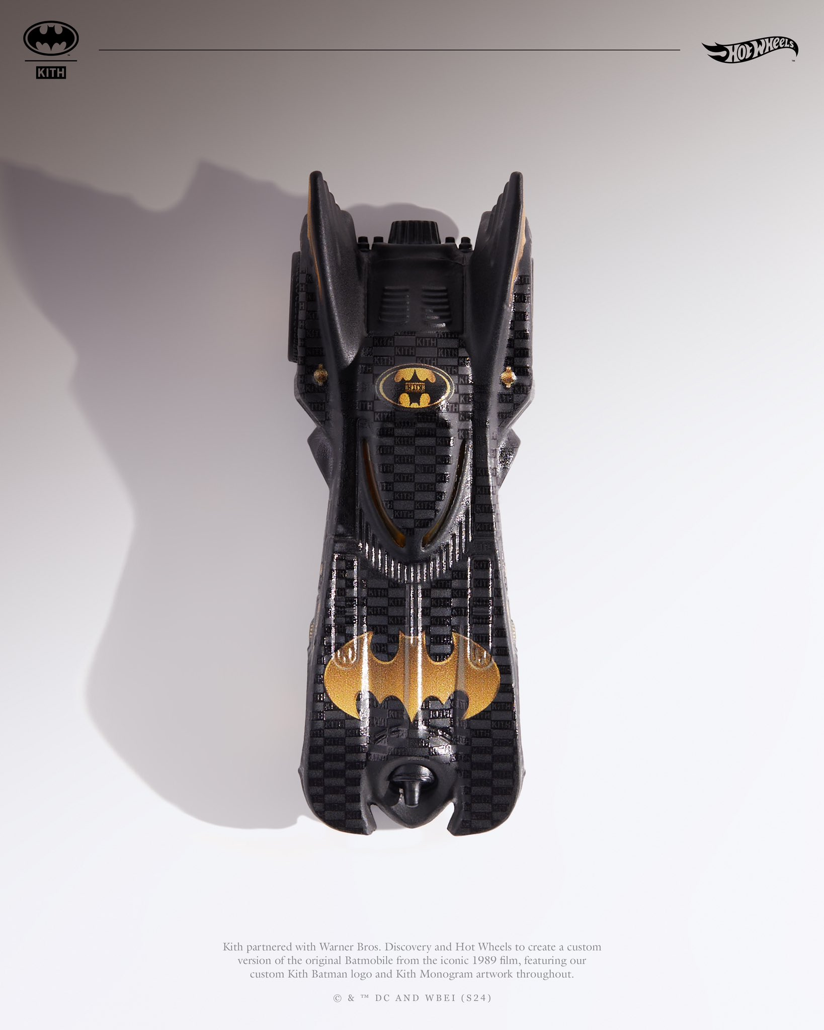 Kith x Batmobile x Hot Wheels Collaboration