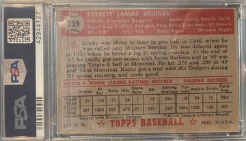 1952 Topps Baseball image 2