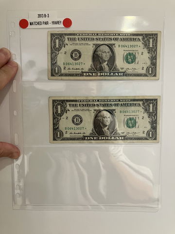 US $1 2013 series ‘B image 1