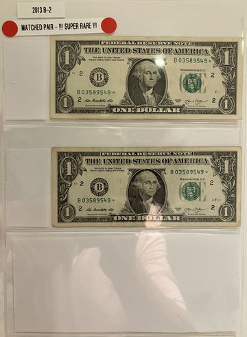 US $1 2013 series ‘B image 1