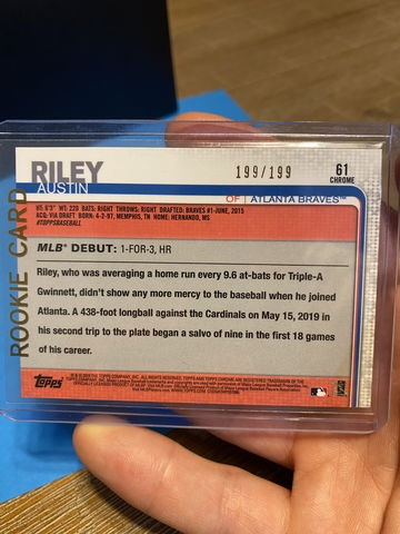 Austin Riley 2019 To image 1