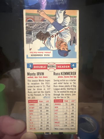 1955 Topps Doublehea image 2