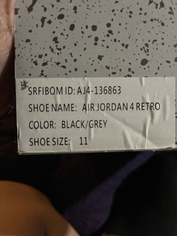 🏆 Air Jordan 4 “Car image 6