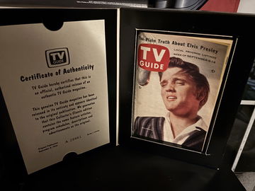 Elvis TV guide repri image 1