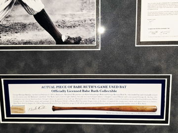 Babe Ruth game-used image 2
