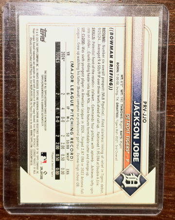 Jackson Jobe 2025 Bo image 2