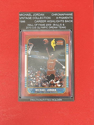 1986 Fleer Michael J image 1