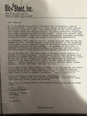 Derrick Thomas signe image 10