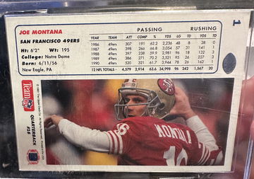 Joe Montana 1991 Upp image 2