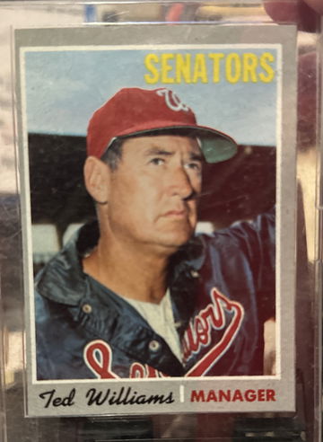 1970 Ted Williams Ca image 1