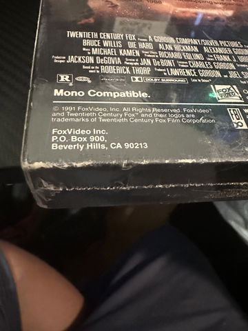 Die Hard VHS Sealed image 4