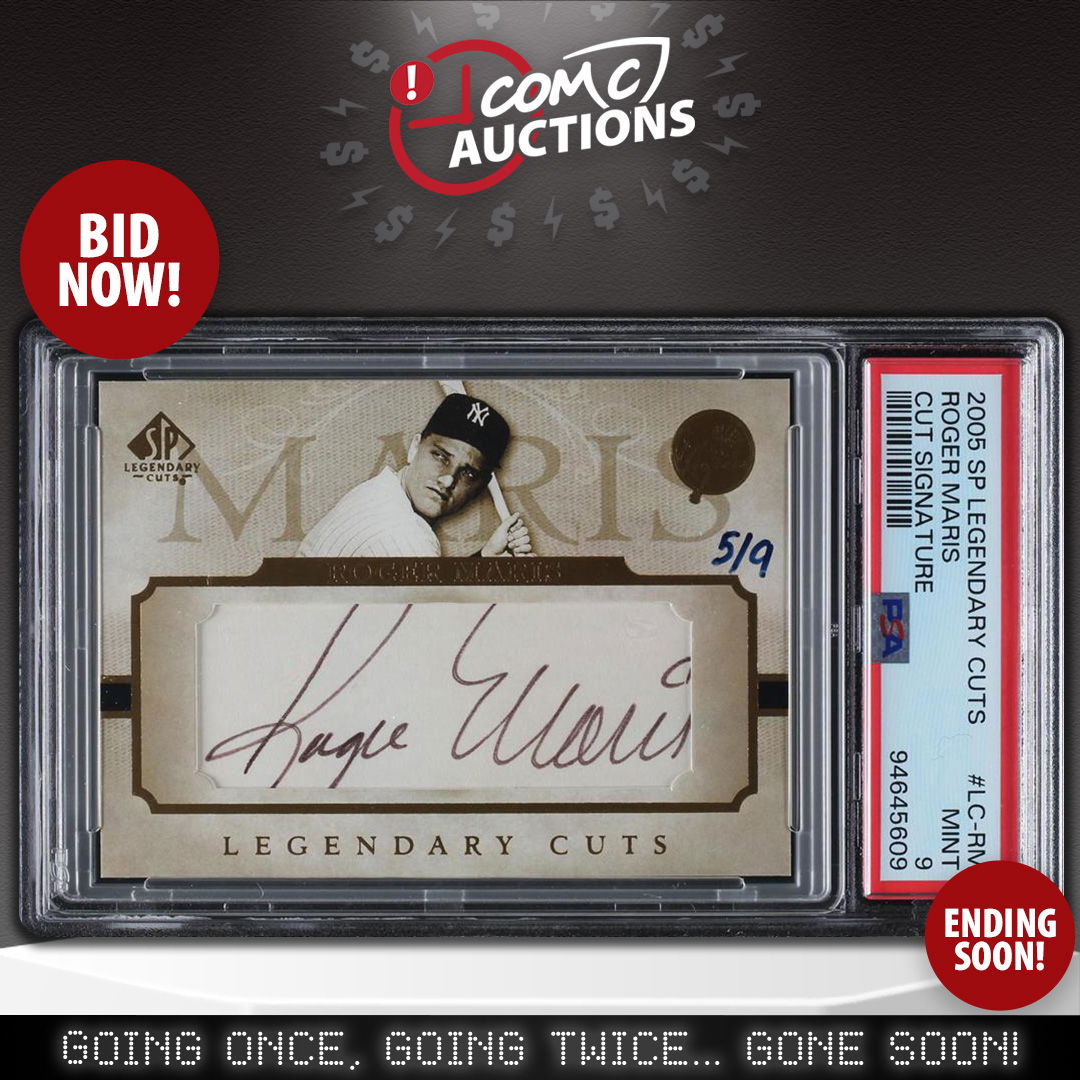 COMC Auctions on eBay! Items Ending Soon!